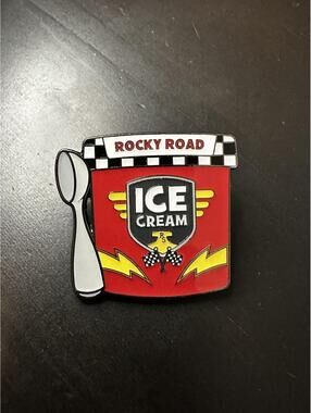 Disney Pixar Loungefly Mystery Pin Cars Lightning McQueen Rocky Road Ice Cream